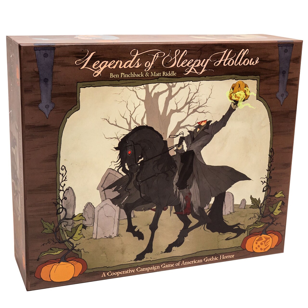Legends of Sleepy Hollow - Greater Than Games, A Cooperative Miniatures-Based Campaign Game for 1-4 Players, Supernatural Game, 30-120 Minute Playing Time (LOSH-CORE)